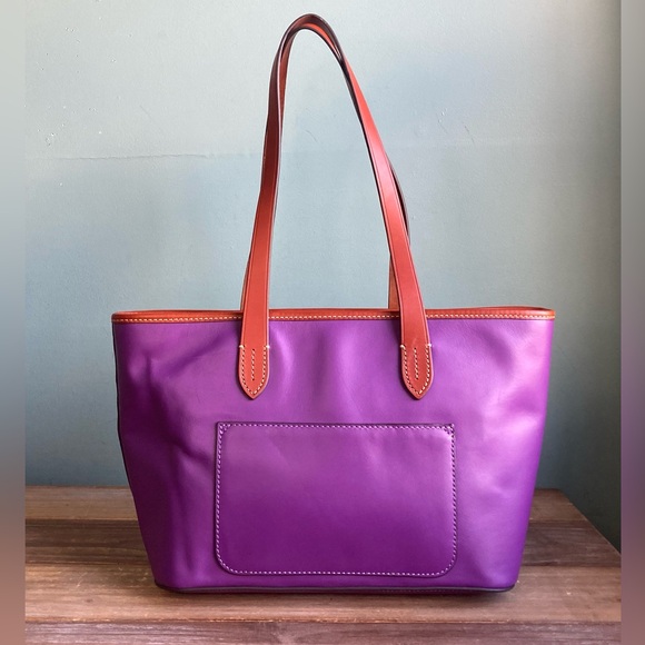 Dooney & Bourke Coated Canvas and Leather Bag - Picture 2 of 10